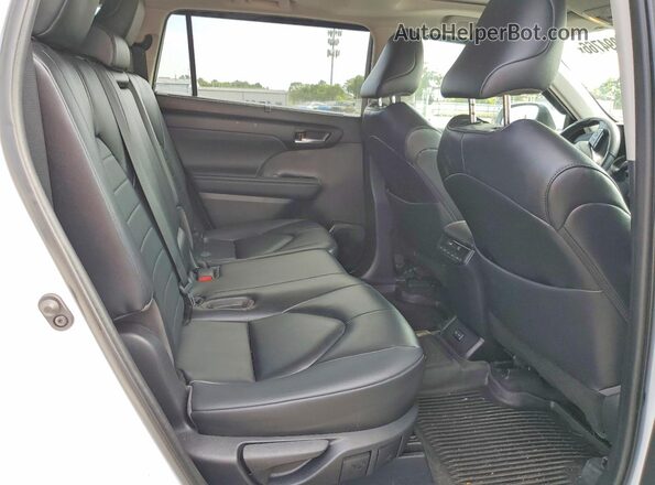 5TDKDRBH5PS025892 2023 TOYOTA HIGHLANDER White Vista interior trasera