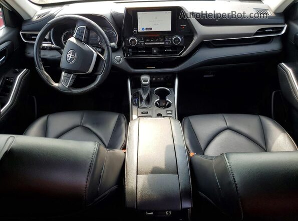5TDKDRBH5PS025892 2023 TOYOTA HIGHLANDER White Vista del salpicadero