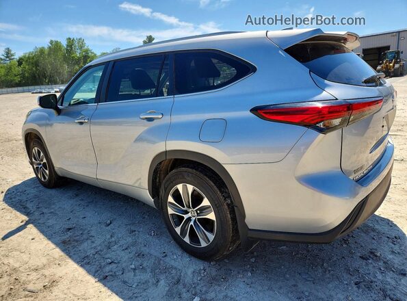5TDKDRBH6PS039946 2023 TOYOTA HIGHLANDER Silver Rear left