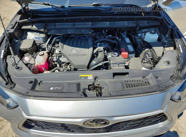 5TDKDRBH6PS039946 2023 TOYOTA HIGHLANDER Silver Engine compartment view