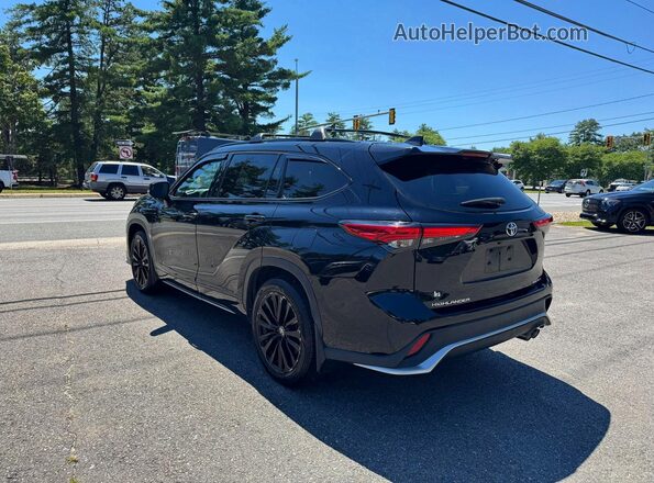 5TDKDRBH7PS508087 2023 TOYOTA HIGHLANDER Black Tył prawy