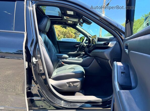 5TDKDRBH7PS508087 2023 TOYOTA HIGHLANDER Black Widok z przodu