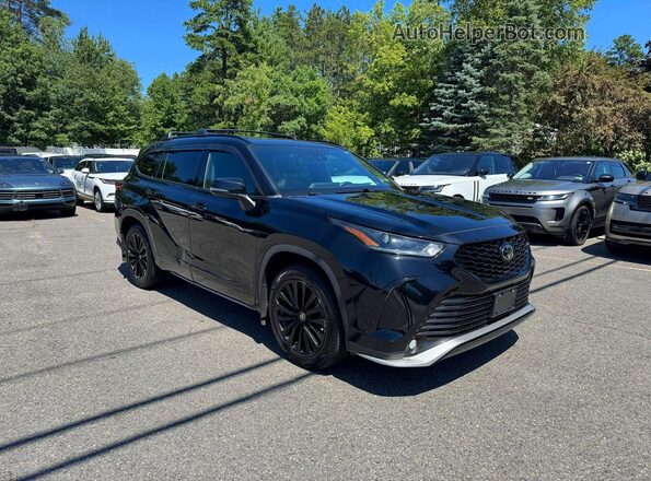5TDKDRBH7PS508087 2023 TOYOTA HIGHLANDER Black Tył lewy