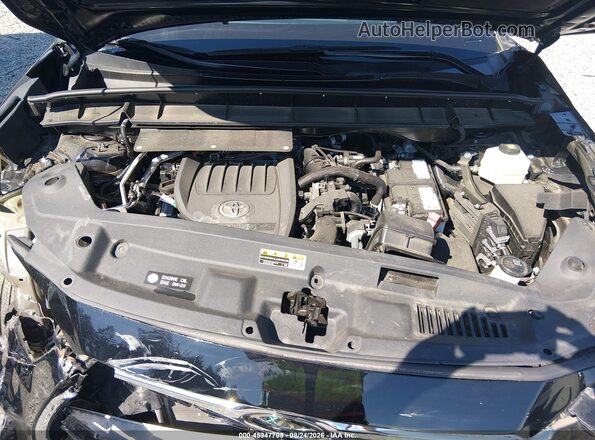 5TDKDRBH7PS518604 2023 TOYOTA HIGHLANDER Black Widok z tyłu