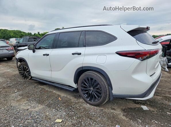 5TDKDRBH8RS543983 2024 TOYOTA HIGHLANDER White Trasero izquierdo