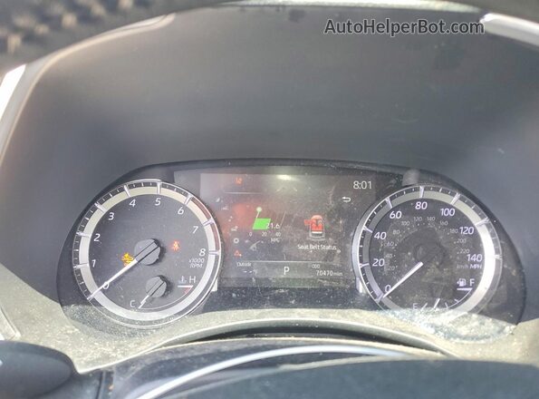 5TDKDRBH9PS501786 2023 TOYOTA HIGHLANDER Green Instrument cluster view
