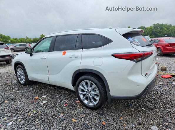 5TDKDRBHXPS021613 2023 TOYOTA HIGHLANDER White Հետևի ձախ