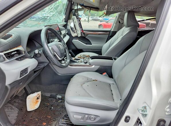 5TDKDRBHXPS021613 2023 TOYOTA HIGHLANDER White Սալոնի դիմացի տեսք