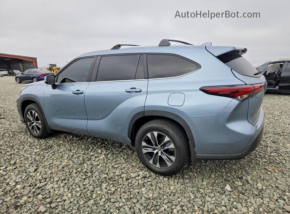 5TDKDRBHXRS568626 2024 TOYOTA HIGHLANDER Серебряный Задняя левая четверть