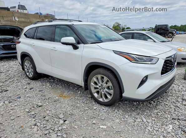 5TDKDRBHXSS578076 2025 TOYOTA HIGHLANDER White წინა მარჯვენა