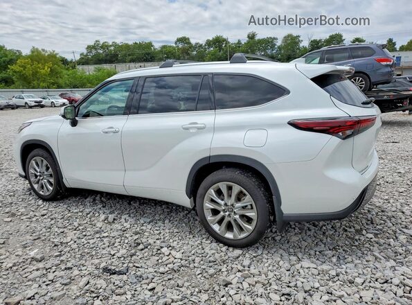 5TDKDRBHXSS578076 2025 TOYOTA HIGHLANDER White უკანა მარცხენა