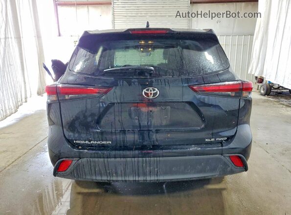 5TDKDRBHXTS601759 2026 TOYOTA HIGHLANDER Black Հետևի տեսք