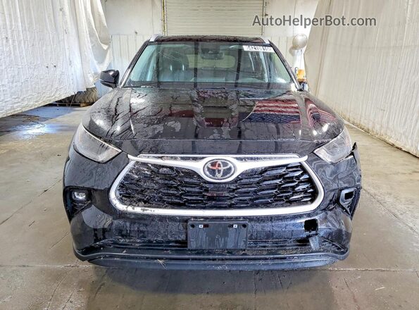 5TDKDRBHXTS601759 2026 TOYOTA HIGHLANDER Black Դիմացի տեսք