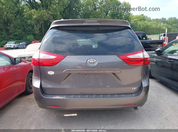 5TDKK3DC0GS694219 2016 TOYOTA SIENNA Gray 