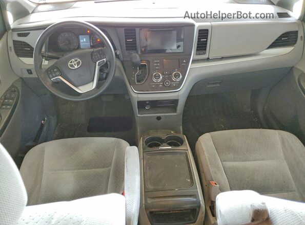 5TDKK3DC3GS714429 2016 TOYOTA SIENNA Gray Vista del salpicadero