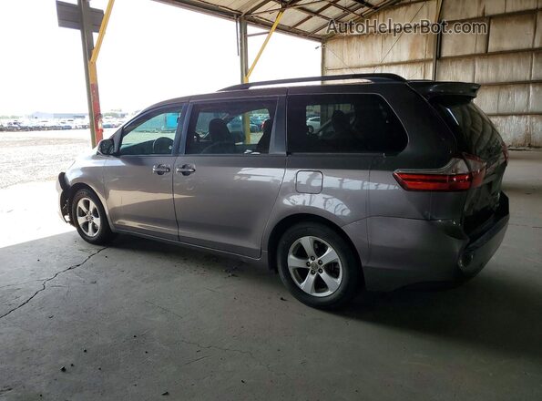 5TDKK3DC3GS714429 2016 TOYOTA SIENNA Gray Trasero izquierdo