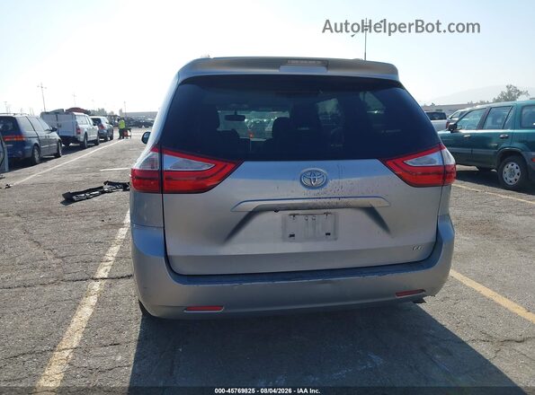 5TDKK3DC4GS748296 2016 TOYOTA SIENNA Серебряный 