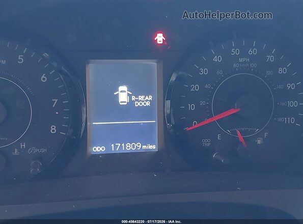 5TDKK3DC5GS720569 2016 TOYOTA SIENNA Gray Widok tylnych siedzeń