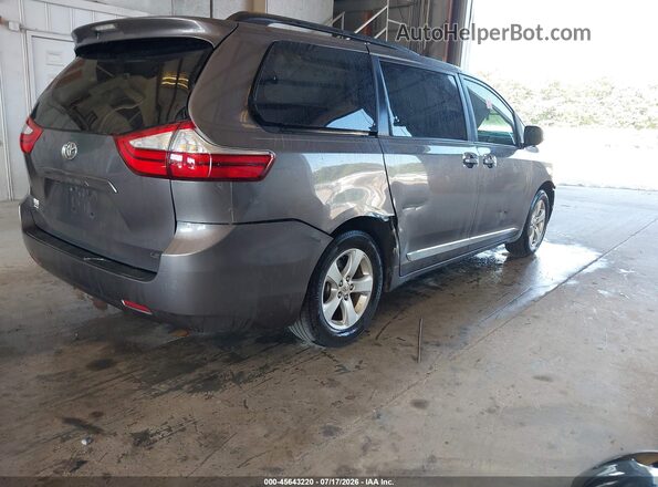 5TDKK3DC5GS720569 2016 TOYOTA SIENNA Gray Tył prawy