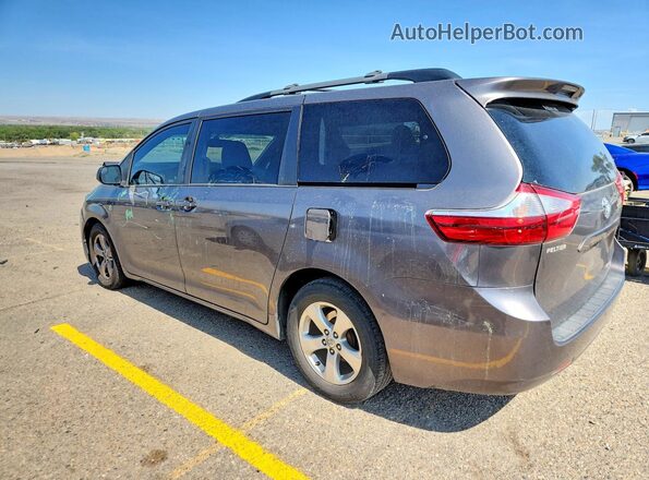 5TDKK3DC6GS727806 2016 TOYOTA SIENNA Gray Rear left