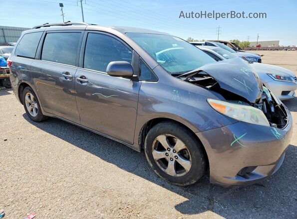 5TDKK3DC6GS727806 2016 TOYOTA SIENNA Gray Front right