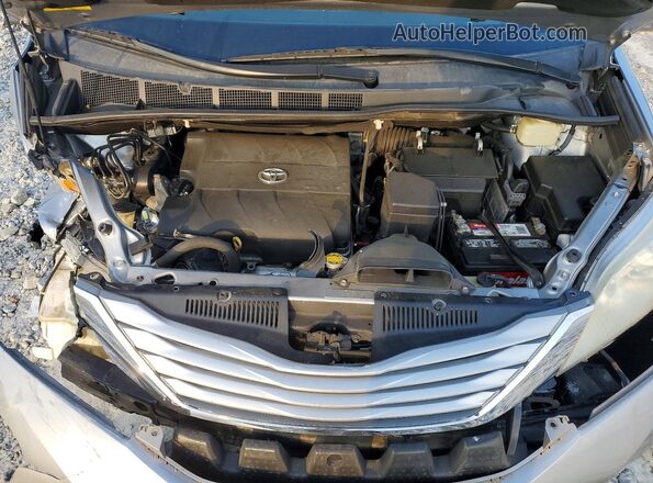 5TDKK3DC7GS739981 2016 TOYOTA SIENNA Серебряный Вид подкапотного пространства
