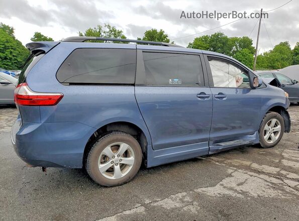 5TDKK3DC7GS765402 2016 TOYOTA SIENNA Синий Задняя правая четверть