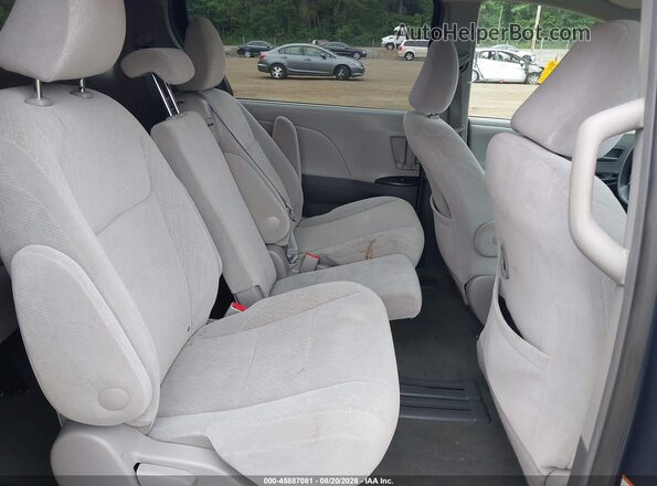 5TDKK3DC9GS722146 2016 TOYOTA SIENNA Blue VIN კოდის სტიკერის ხედი