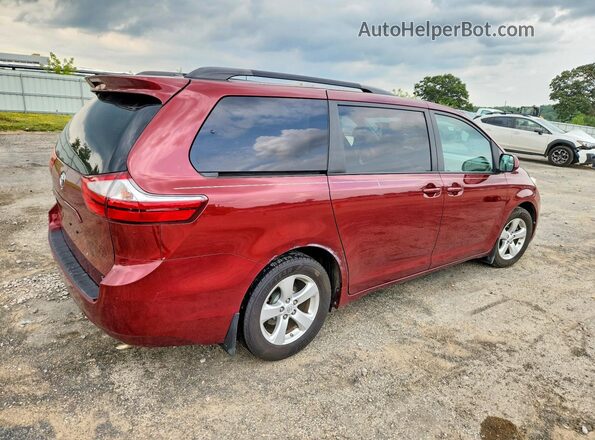 5TDKK3DC9GS730490 2016 TOYOTA SIENNA Red Հետևի աջ