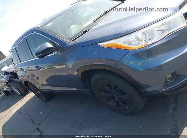 5TDKKRFH1GS153224 2016 TOYOTA HIGHLANDER Dark Blue Սալոնի 360 աստիճան տեսք