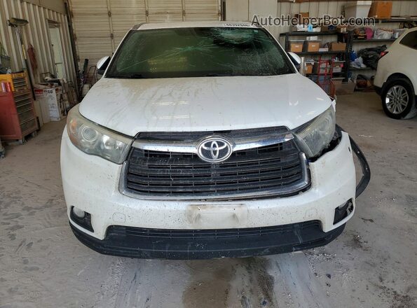 5TDKKRFH2GS143351 2016 TOYOTA HIGHLANDER White Front view