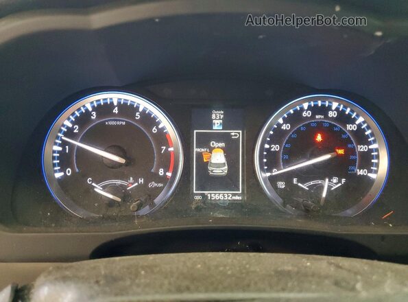 5TDKKRFH2GS143351 2016 TOYOTA HIGHLANDER White Instrument cluster view
