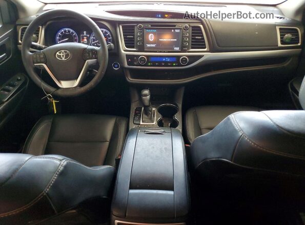 5TDKKRFH2GS143351 2016 TOYOTA HIGHLANDER White Dashboard view