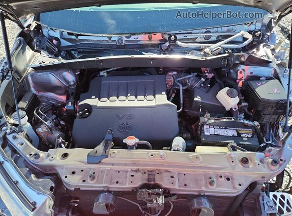 5TDKKRFH2GS158836 2016 TOYOTA HIGHLANDER Gray Engine compartment view