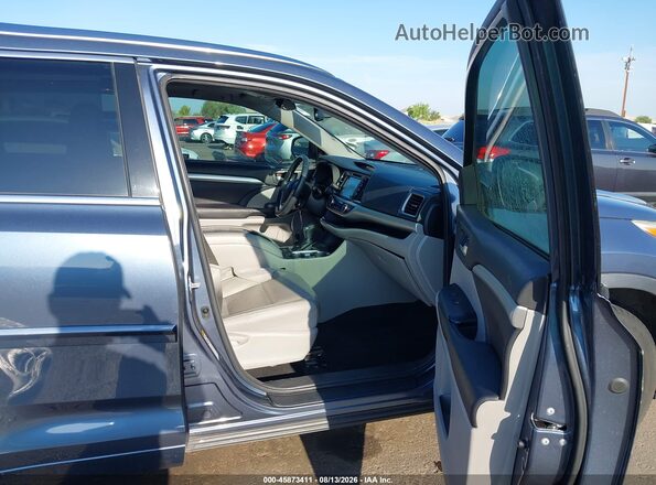 5TDKKRFH3GS122279 2016 TOYOTA HIGHLANDER Gray Սալոնի դիմացի տեսք