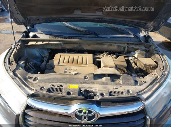 5TDKKRFH3GS122279 2016 TOYOTA HIGHLANDER Gray Հետևի տեսք