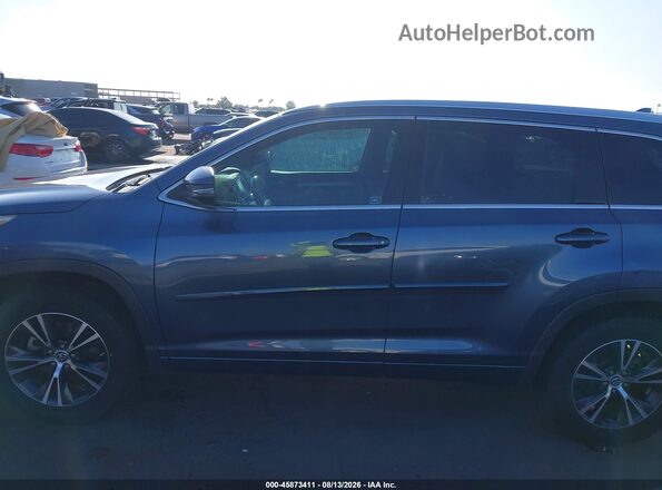 5TDKKRFH3GS122279 2016 TOYOTA HIGHLANDER Gray Սալոնի 360 աստիճան տեսք