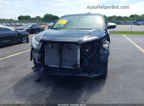 5TDKKRFH3GS176388 2016 TOYOTA HIGHLANDER Black Front view