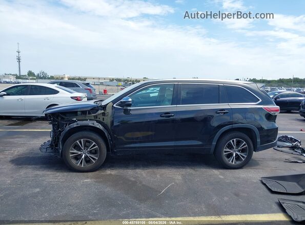 5TDKKRFH3GS176388 2016 TOYOTA HIGHLANDER Black 