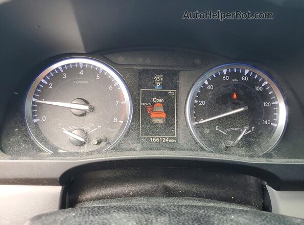 5TDKKRFH5GS134952 2016 TOYOTA HIGHLANDER Gray Vista del cuadro de instrumentos