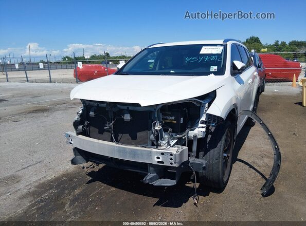 5TDKKRFH5GS135535 2016 TOYOTA HIGHLANDER White Instrument cluster view
