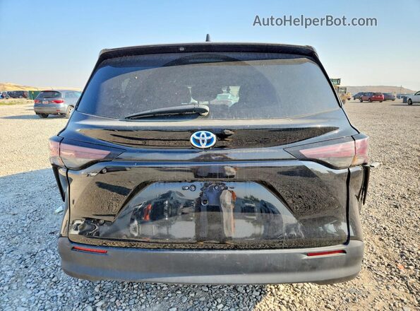 5TDKRKEC0PS162957 2023 TOYOTA SIENNA Black Вид ззаду