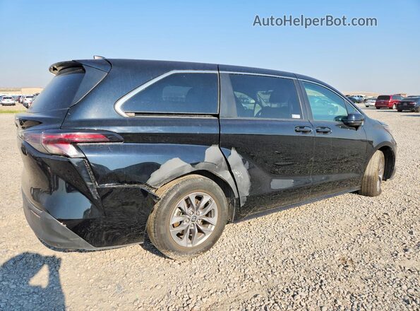 5TDKRKEC0PS162957 2023 TOYOTA SIENNA Black Задня права чверть