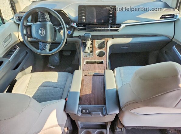 5TDKRKEC0PS162957 2023 TOYOTA SIENNA Black Вид панелі приладів