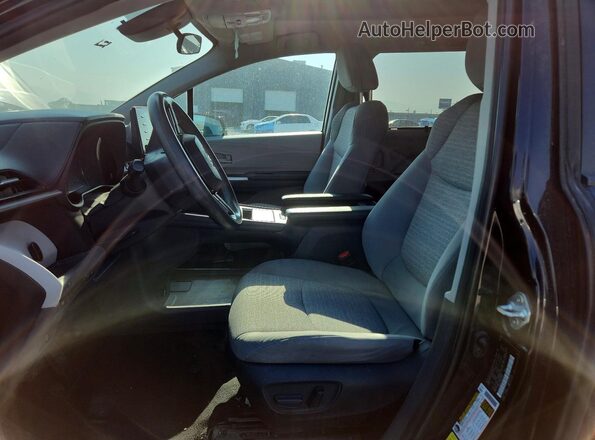 5TDKRKEC0PS162957 2023 TOYOTA SIENNA Black Вид салону спереду