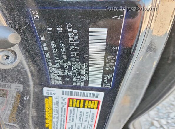 5TDKRKEC0PS162957 2023 TOYOTA SIENNA Black Вид підкапотного простору