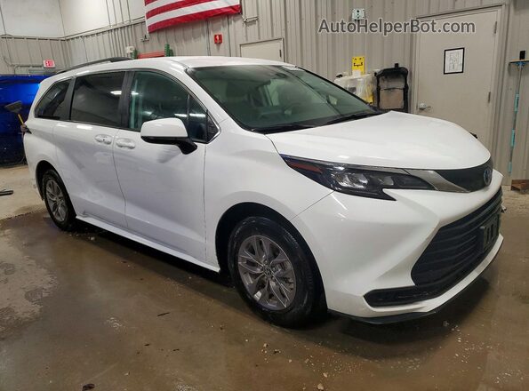 5TDKRKEC0RS223632 2024 TOYOTA SIENNA White Delantero derecho