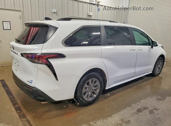 5TDKRKEC0RS223632 2024 TOYOTA SIENNA White Trasero derecho