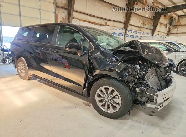 5TDKRKEC0SS231526 2025 TOYOTA SIENNA Black Առջևի աջ