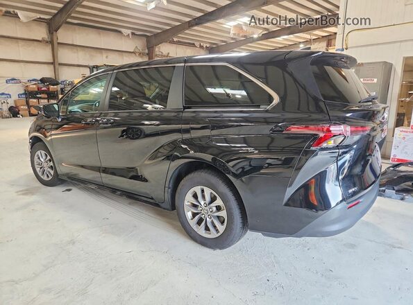 5TDKRKEC0SS231526 2025 TOYOTA SIENNA Black Հետևի ձախ